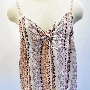 SO GOODS FOR LIFE Juniors Pullover Adjustable Straps Cropped Tank Top Size XL